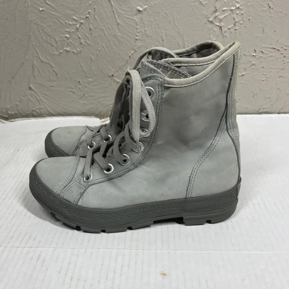 CONVERSE CHUCK TAYLOR HI TOP OUTSIDER BOOTS GREY men’s size 4‎